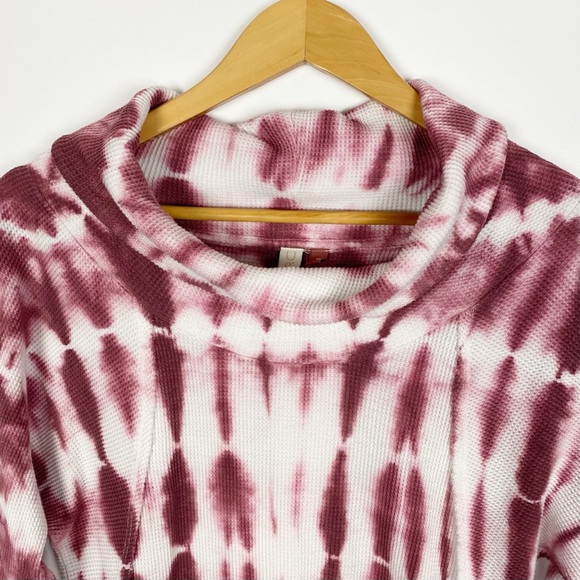 Anthropologie Pilcro Angie Wine Tie Dye Cowl Neck
Waffle Top Size XS - Picture 5 of 10